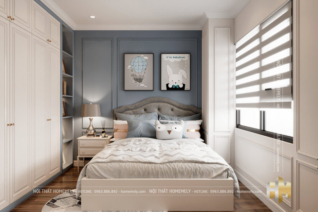 Thiết kế thi công nội thất trọn gói phòng ngủ bé